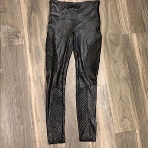 Faux Spanx Leather Moro Leggings